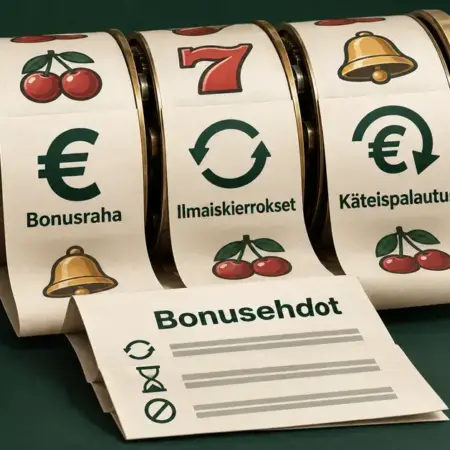 Kasinobonukset kolikkopeleihin – näin slottibonukset toimivat
